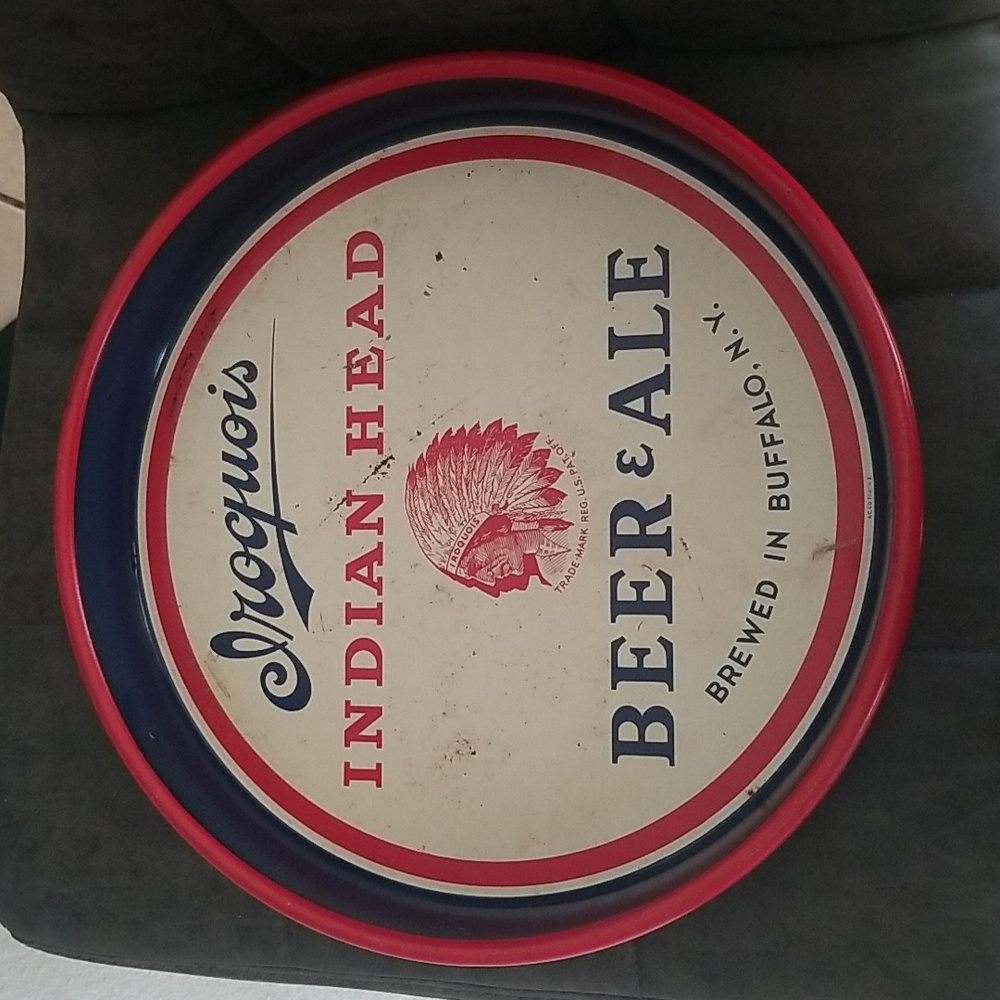 Three Vintage Beer Trays